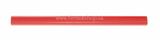 Ceruzka tesárska 175 mm červená